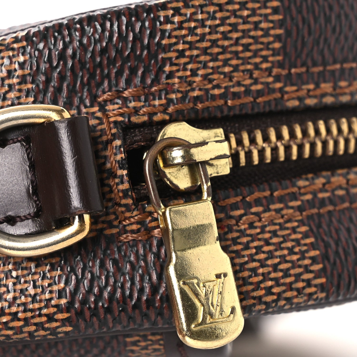 Louis Vuitton Damier Ebene Pochette Ipanema 10 of 13