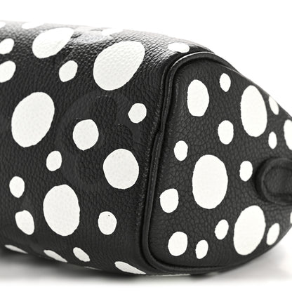 Louis Vuitton LV X YK Empreinte Infinity Dots Nano Speedy Bandouliere Black White 10 of 11