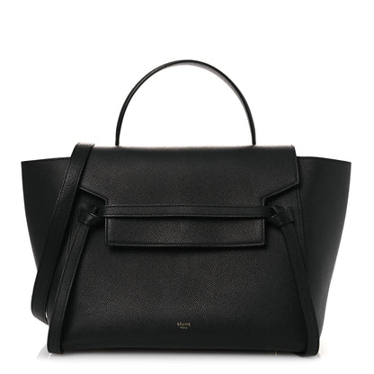 Celine Grained Calfskin Mini Belt Bag Black 1 of 14