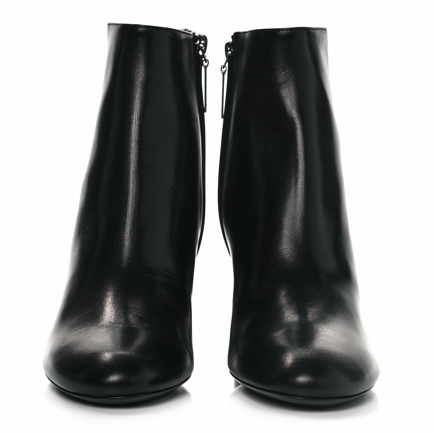 Saint Laurent Calfskin Loulou 70 Ankle Boots 35.5 Black 2 of 8