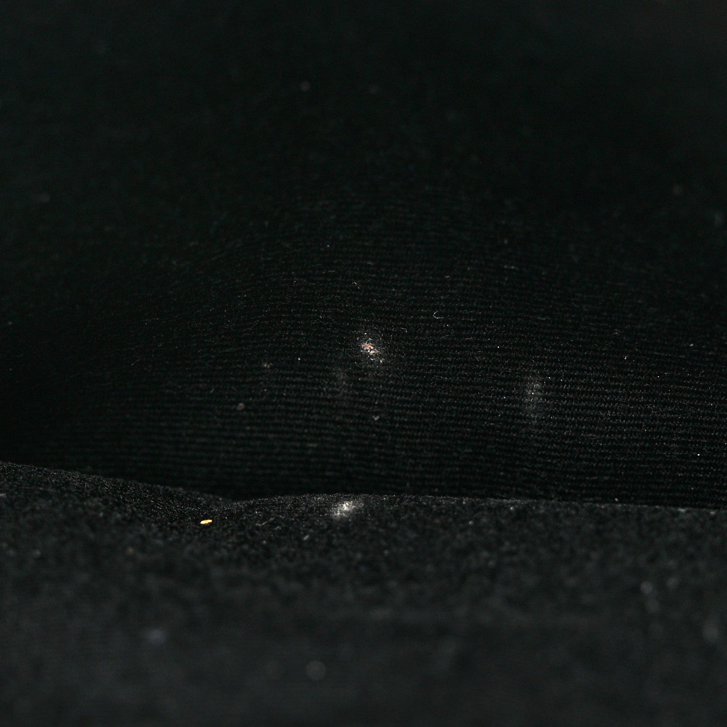 Saint Laurent Grain De Poudre Chevron Monogram Large Bill Pouch Black 12 of 13