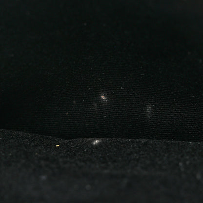 Saint Laurent Grain De Poudre Chevron Monogram Large Bill Pouch Black 12 of 13