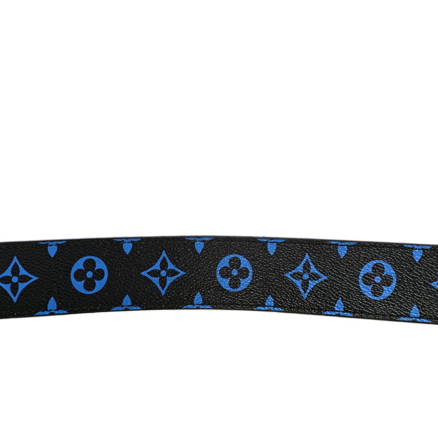 Louis Vuitton Canvas Bandouliere Shoulder Strap Black Bleu Digital 6 of 8