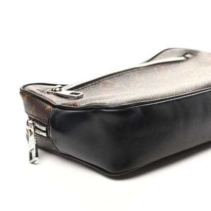 Louis Vuitton Monogram Macassar Kasai Clutch Black 7 of 8
