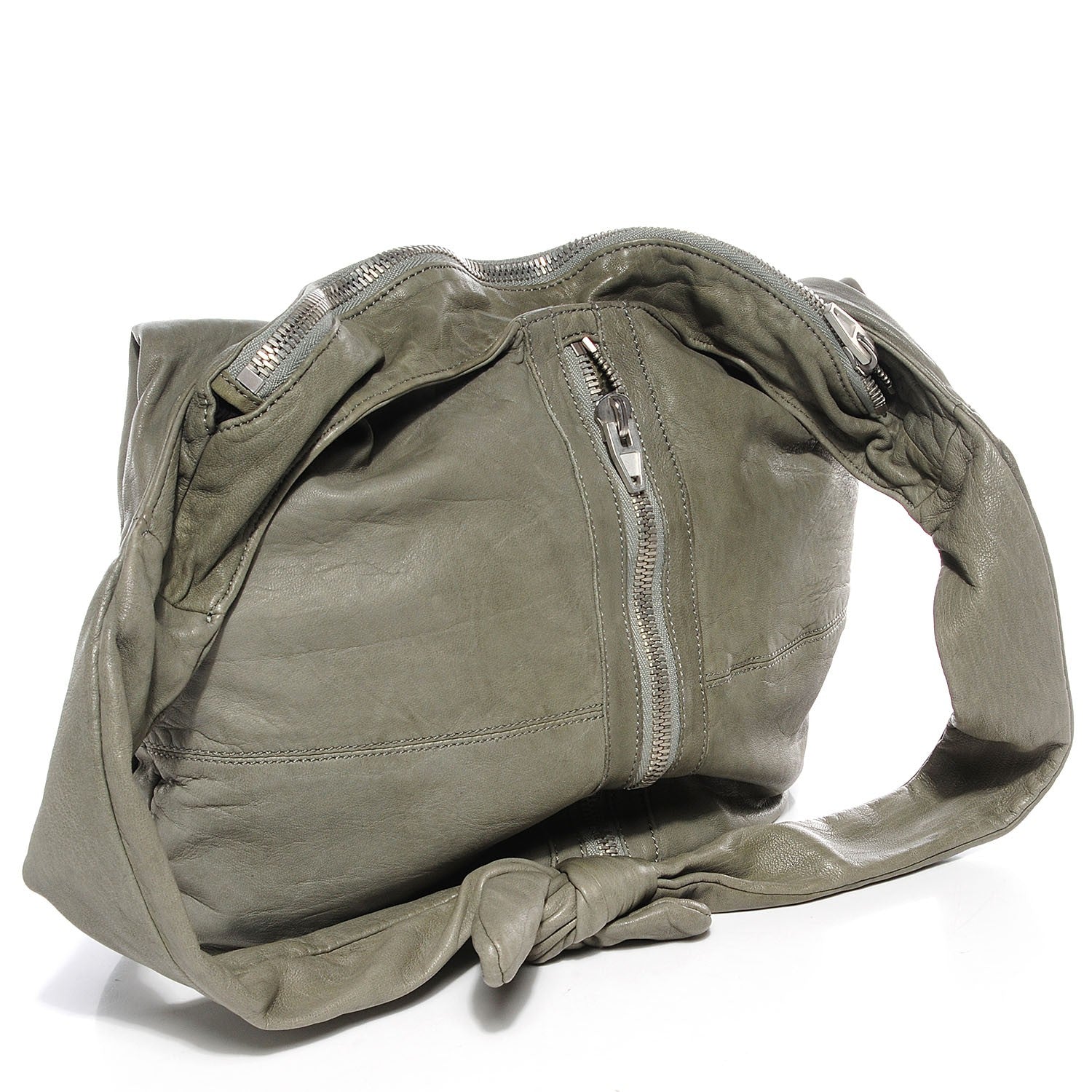 Alexander Wang Lambskin Donna Hobo Green 3 of 6