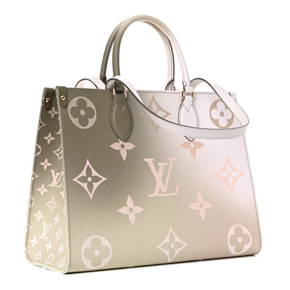 Louis Vuitton Monogram Giant Spring In The City OnTheGo MM Sunset Kaki 3 of 12