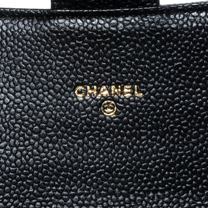 Chanel Caviar Quilted Travel Wallet Black 6 of 11