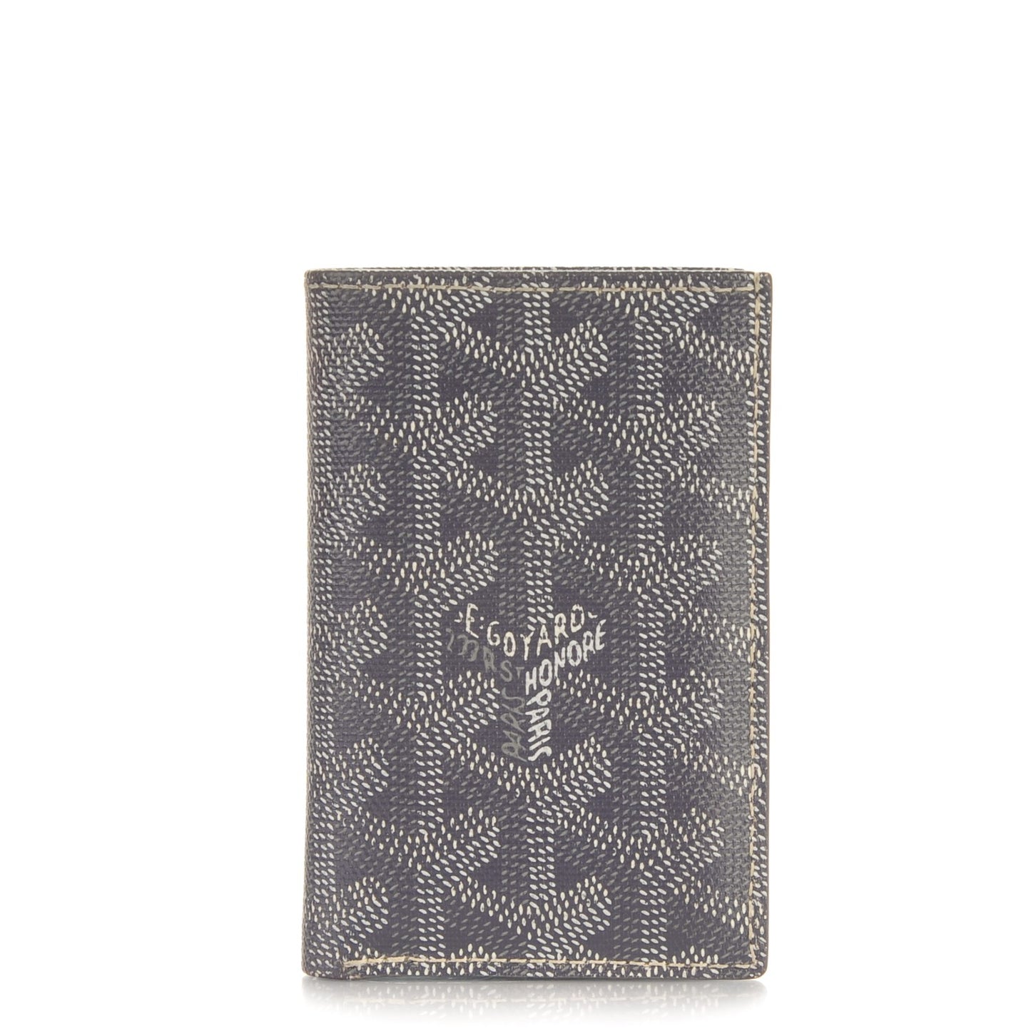 Goyardine Saint Pierre Card Holder Grey