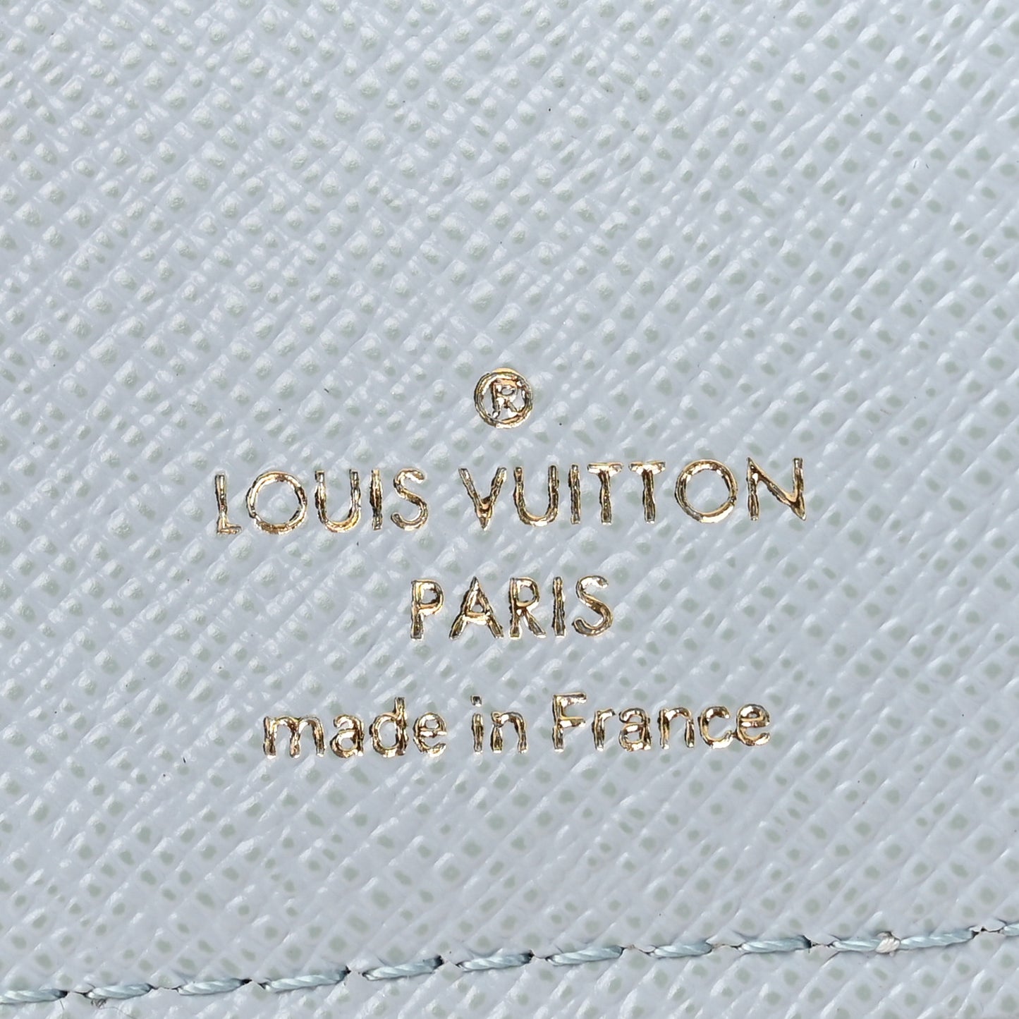 Monogram Jacquard Lou Wallet White