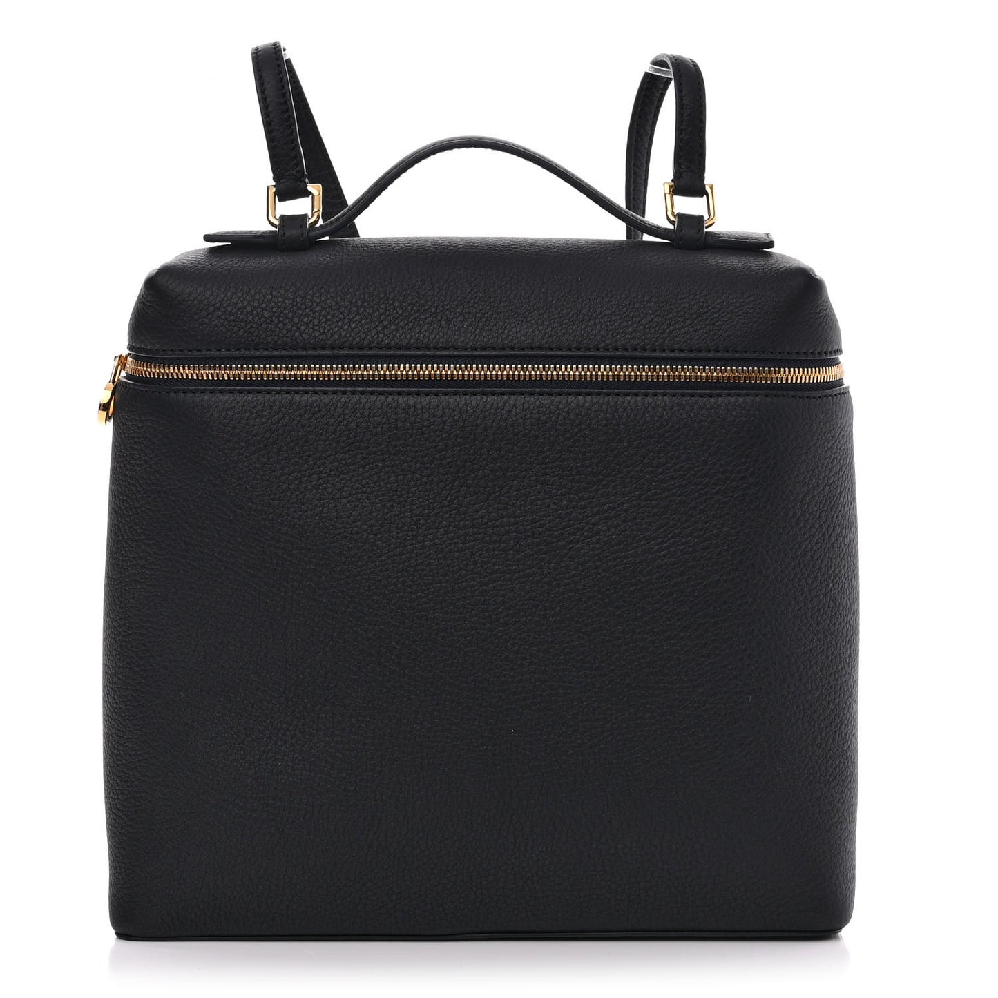 Grained Calfskin L23.5 Extra Pocket Backpack Navy Blue