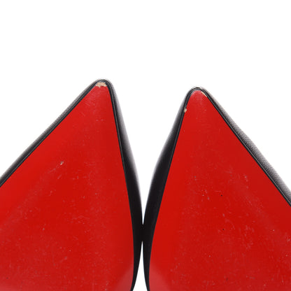 Christian Louboutin Kid Pigalle 100 Pumps 39 Black 6 of 11