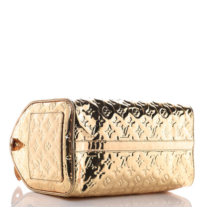 Louis Vuitton Monogram Miroir Speedy 30 Gold 4 of 10