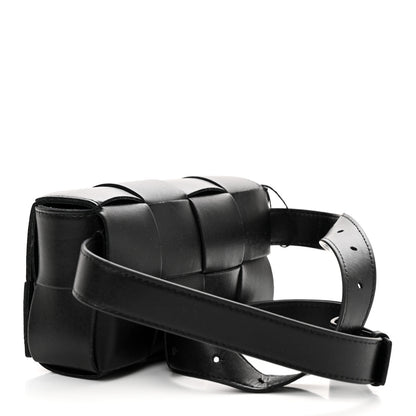 Bottega Veneta Nappa Maxi Intreccio The Belt Cassette Bag Black 3 of 9