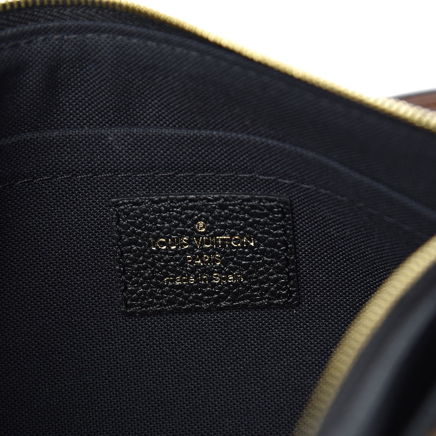 Louis Vuitton Monogram Pallas Clutch Black 6 of 10