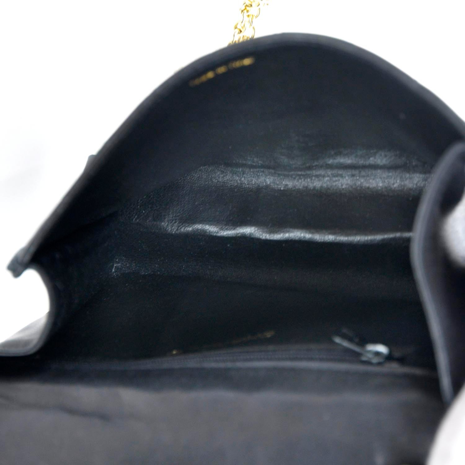 Chanel Lambskin Small Tassel Flap Black 9 of 9