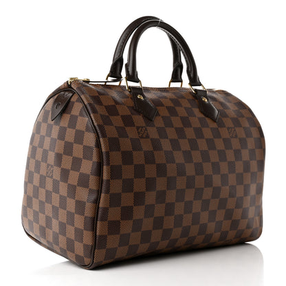 Louis Vuitton Damier Ebene Speedy 30 3 of 13