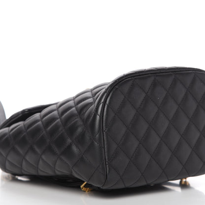 Chanel Lambskin Quilted Small Urban Spirit Backpack Black 6 of 10