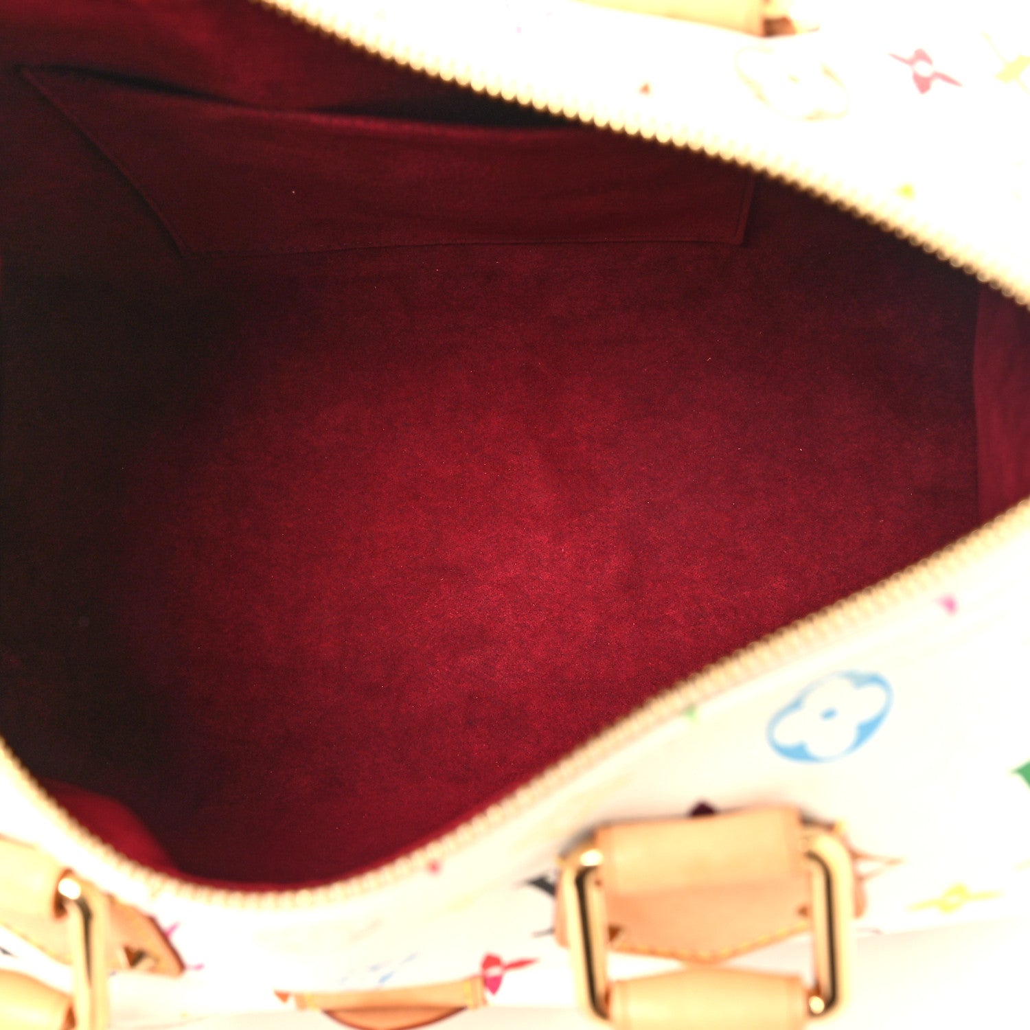 Louis Vuitton Monogram Multicolor Speedy 30 White 5 of 11