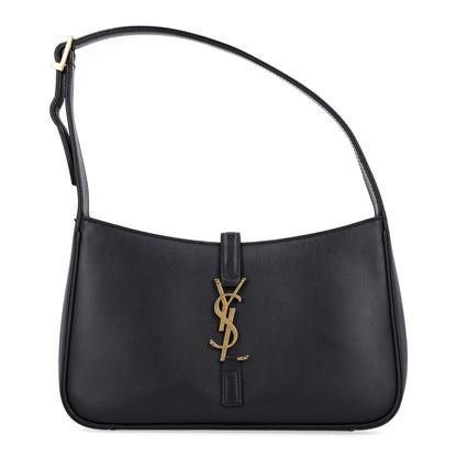 Saint Laurent Smooth Calfskin Le 5 A 7 Hobo Black 1 of 10