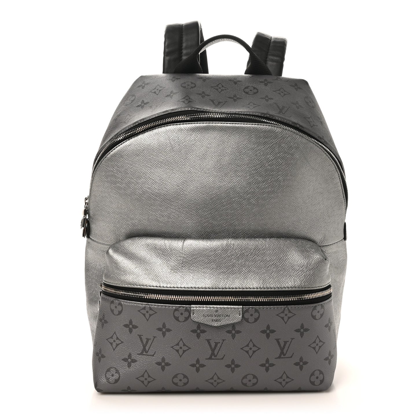 Monogram Taiga Discovery Backpack PM Silver