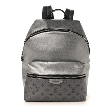 Louis Vuitton Monogram Taiga Discovery Backpack PM Silver 1 of 10