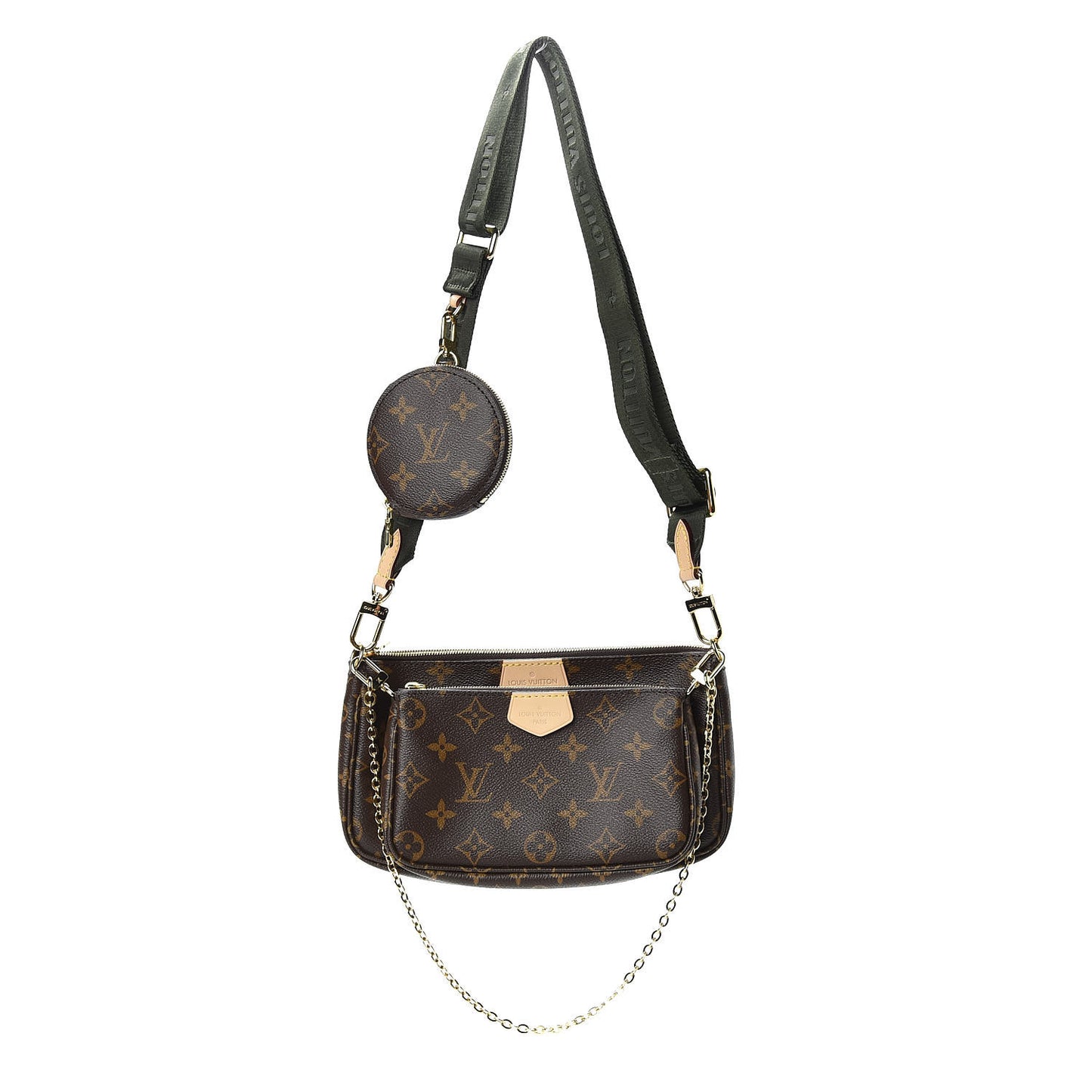 Monogram Multi Pochette Accessories Kaki