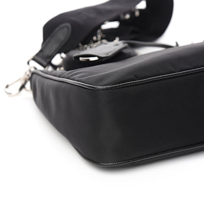 Prada Nylon Re-Edition 2005 Shoulder Bag Black 8 of 10