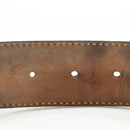 Gucci Guccissima Interlocking G Belt 90 36 Dark Brown 4 of 7