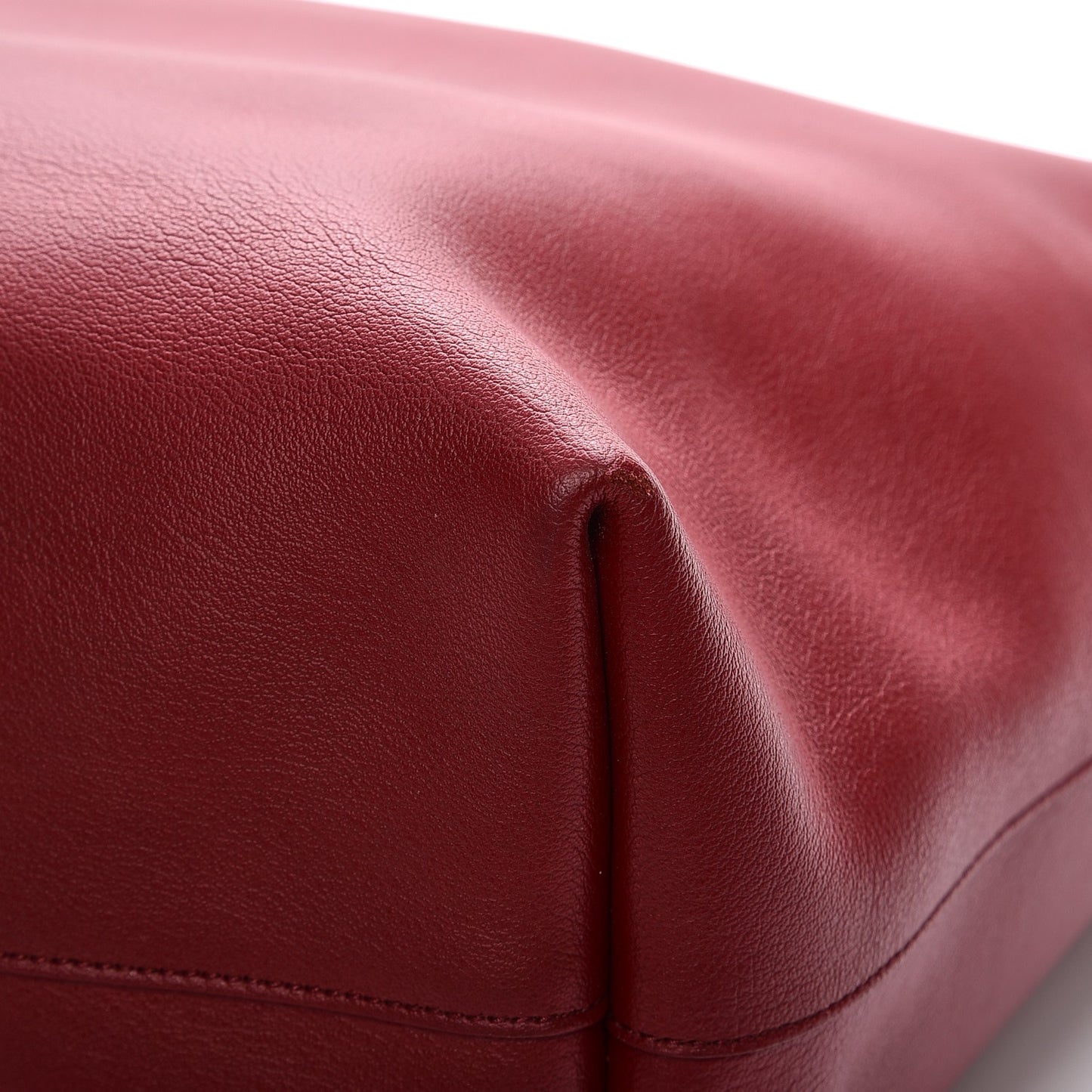 Calfskin Large Shopping Tote Palissandre