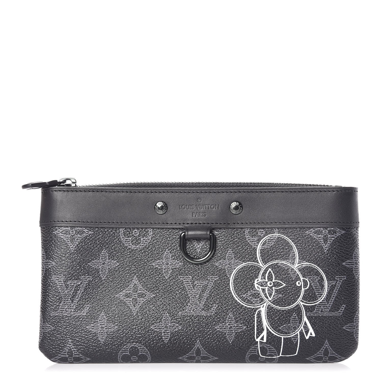 Louis Vuitton Monogram Eclipse Vivienne Pochette Apollo PM 1 of 12