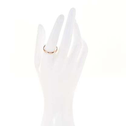 Van Cleef & Arpels 18K Rose Gold Tendrement Signature Wedding Band Ring 58 8.5 2 of 6