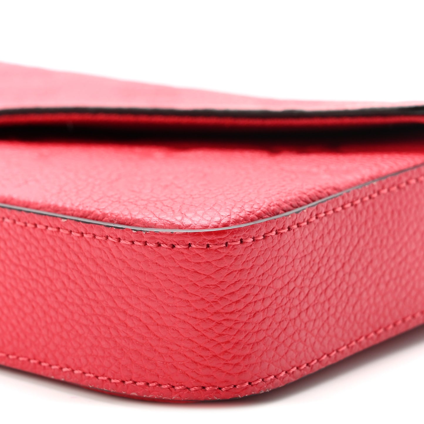 Empreinte Pochette Felicie Chain Wallet Scarlet