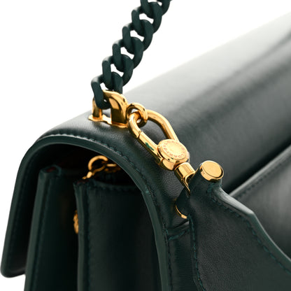 Bulgari Nappa Monochrome Serpenti Forever Large Maxi Chain Crossbody Bag Forest Emerald 11 of 11
