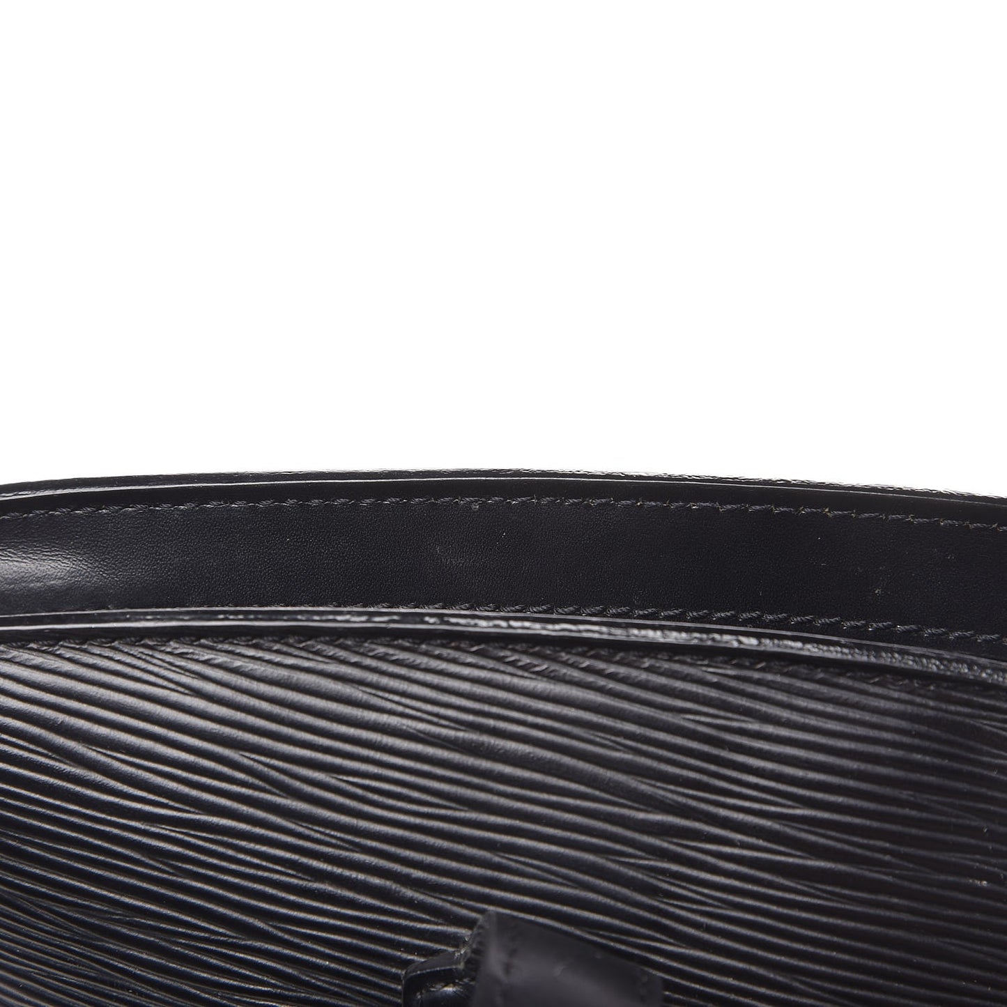 Epi Saint Jacques PM Long Straps Black