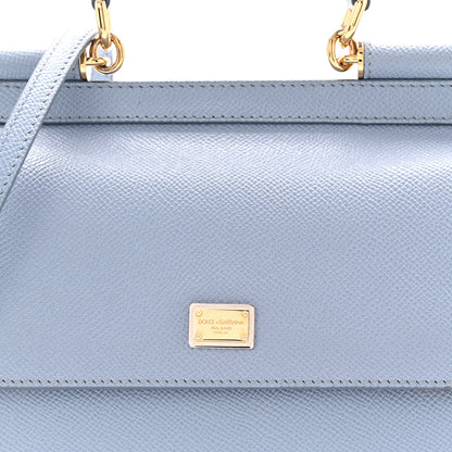 Dolce & Gabbana Dauphine Small Miss Sicily Satchel Fiordaliso 7 of 9