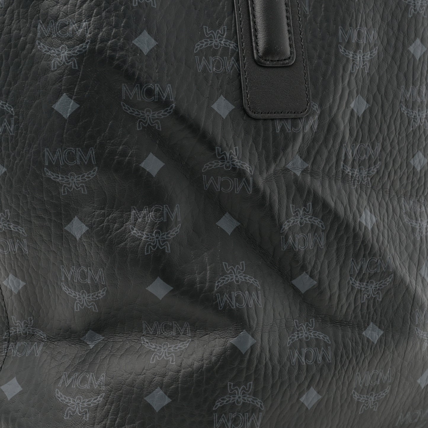 Visetos Medium Liz Reversible Shopper Tote Black