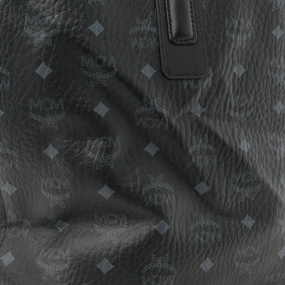 MCM Visetos Medium Liz Reversible Shopper Tote Black 12 of 12