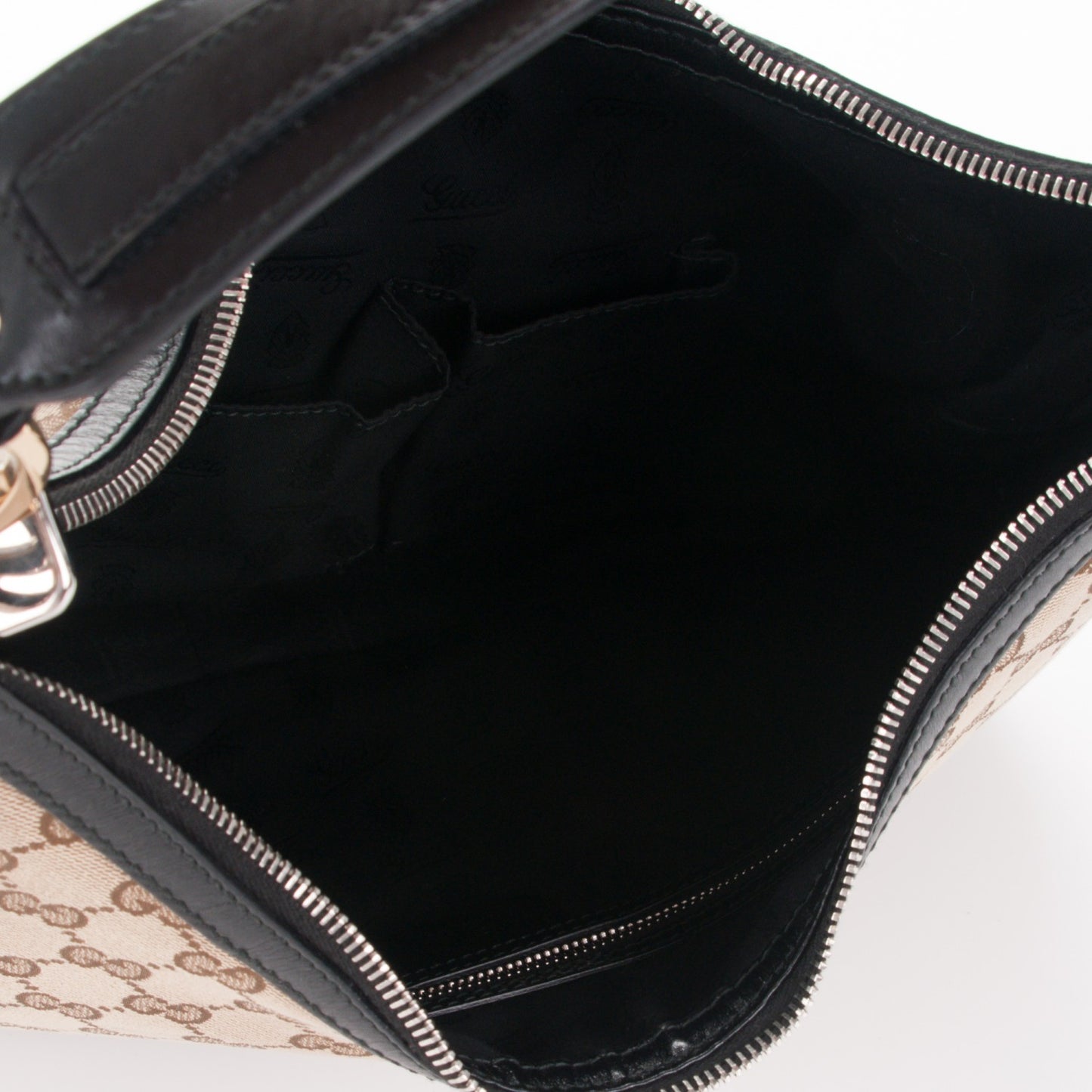 Monogram Medium GG Twins Hobo Black