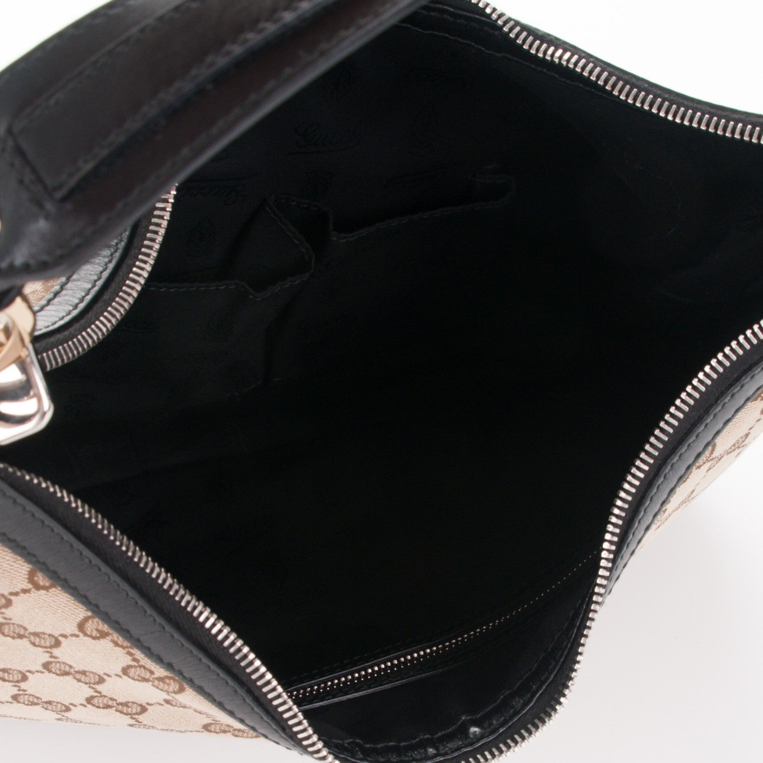 Gucci Monogram Medium GG Twins Hobo Black 5 of 7