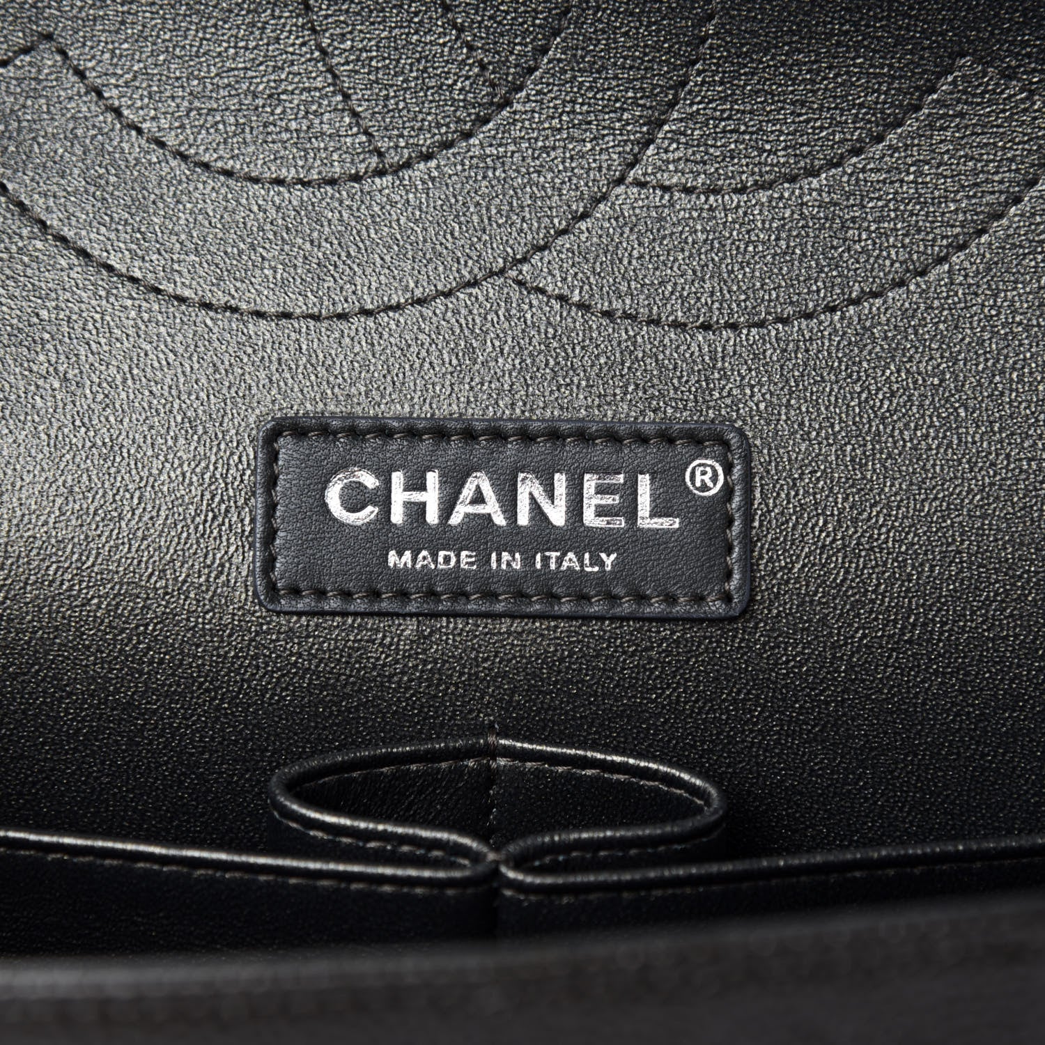 Chanel Caviar Quilted Jumbo Double Flap Dark Charcoal 8 of 11