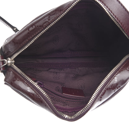 Gucci Imprime Monogram Small Shoulder Bag Bordeaux 5 of 10