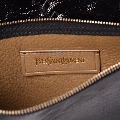 Saint Laurent Patent Large Neo Double Reversible Tote Black 7 of 10