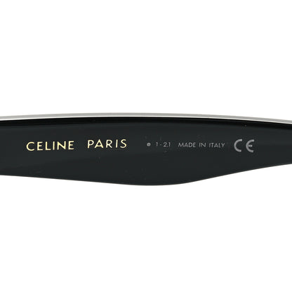 Celine Acetate Square Sunglasses Black 5 of 7