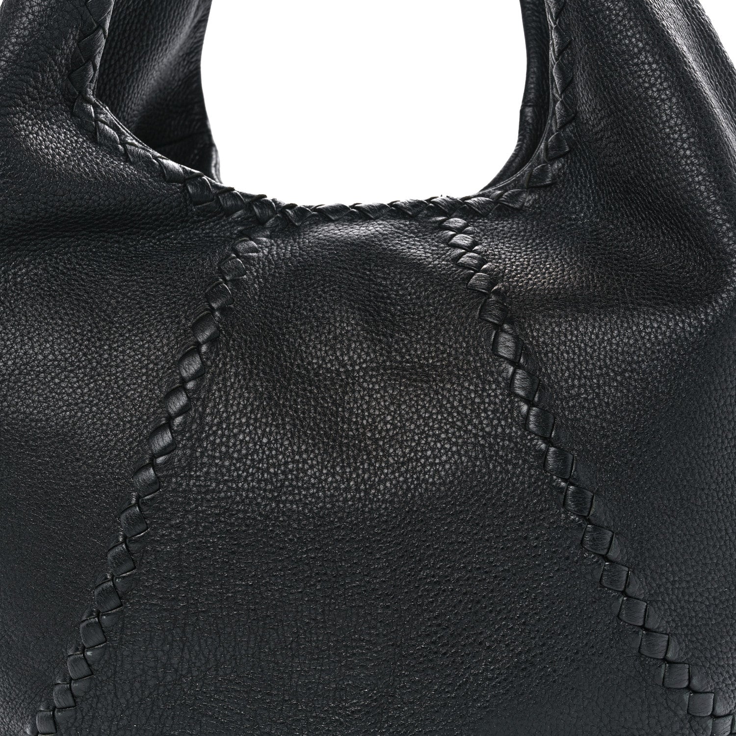 Bottega Veneta Cervo Deerskin Large Hobo Black 7 of 11
