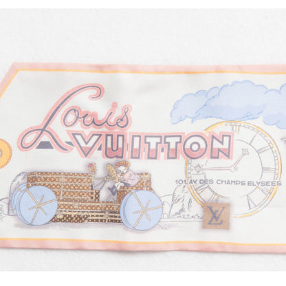 Louis Vuitton Silk LV Comics Bandeau Rose Poudre 5 of 5