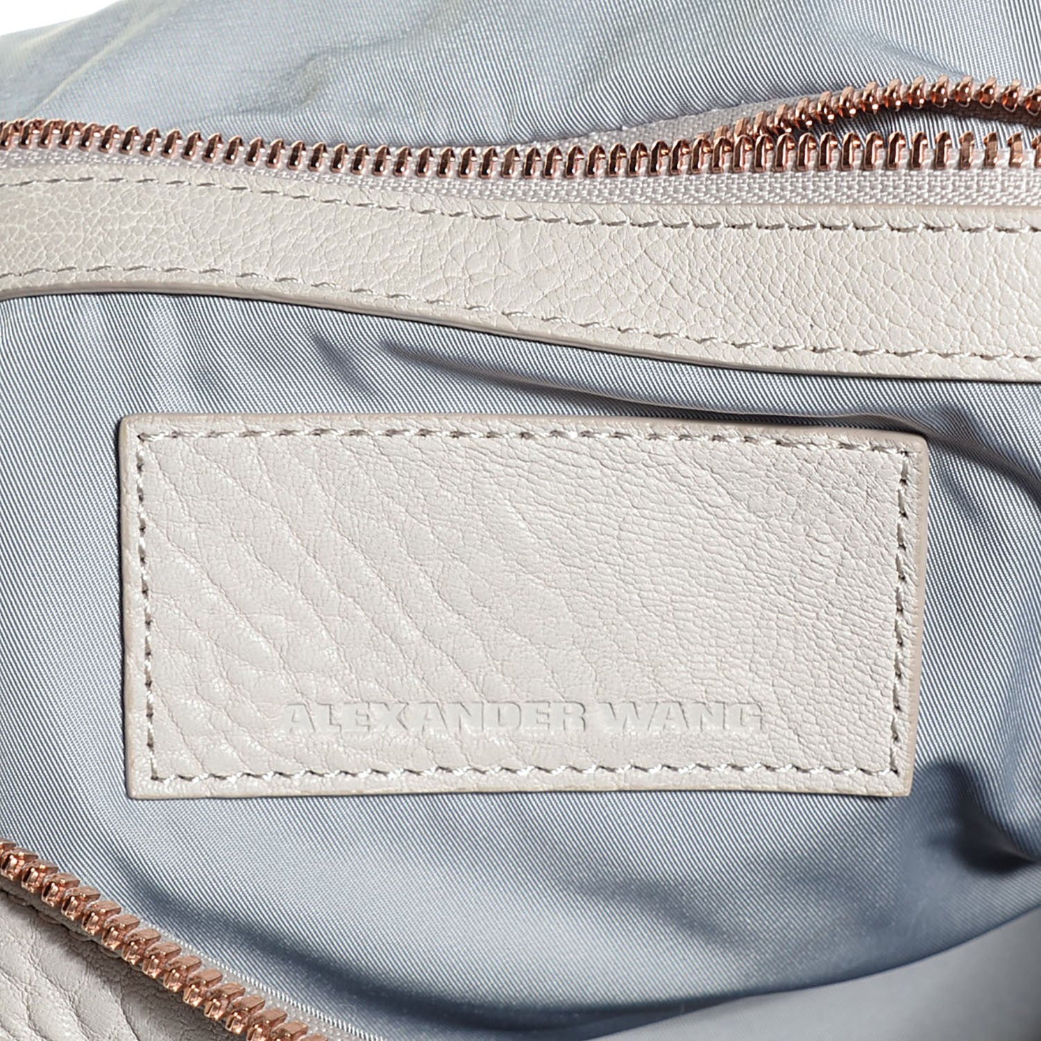 Alexander Wang Pebbled Lambskin Rockie Lilac Rose Gold Hardware 8 of 9