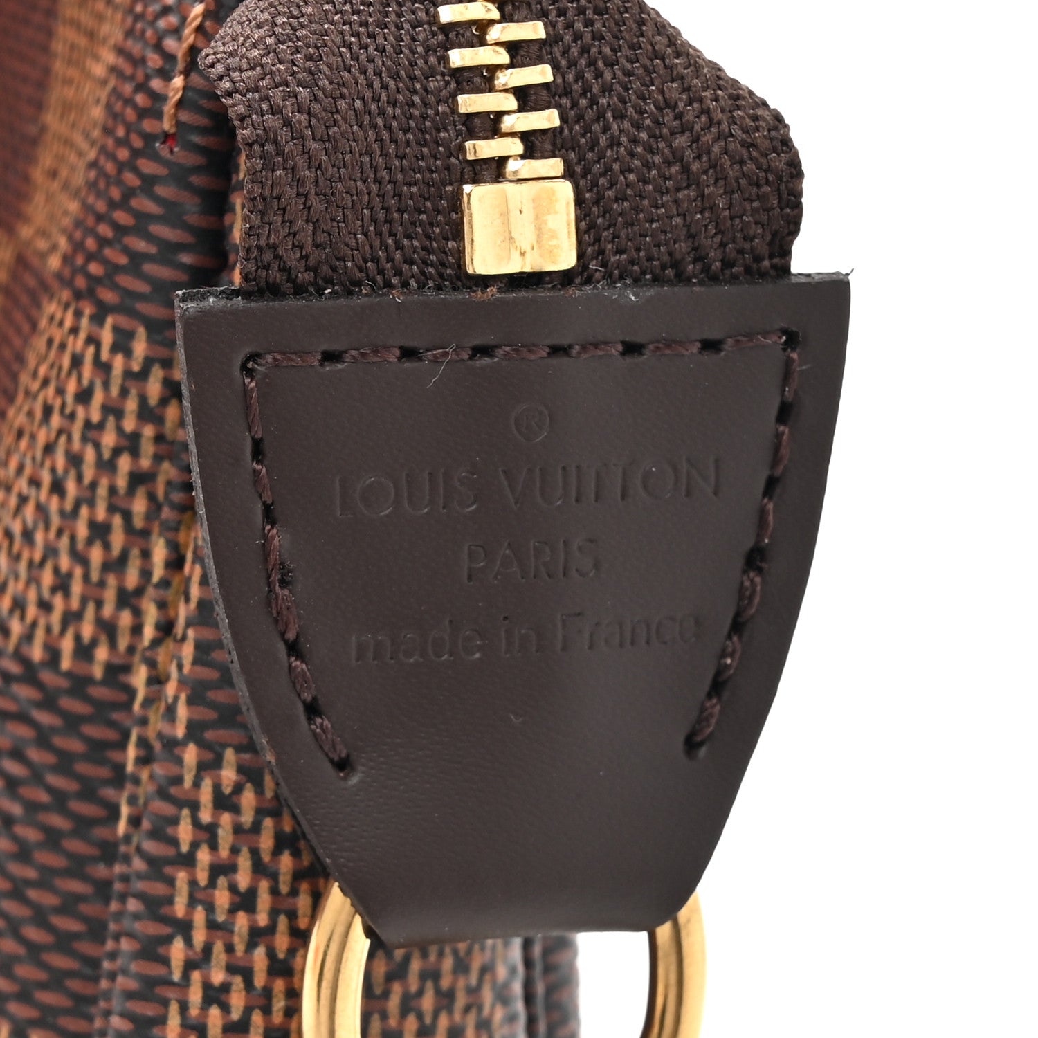 Louis Vuitton Damier Ebene Mini Pochette Accessories 7 of 12