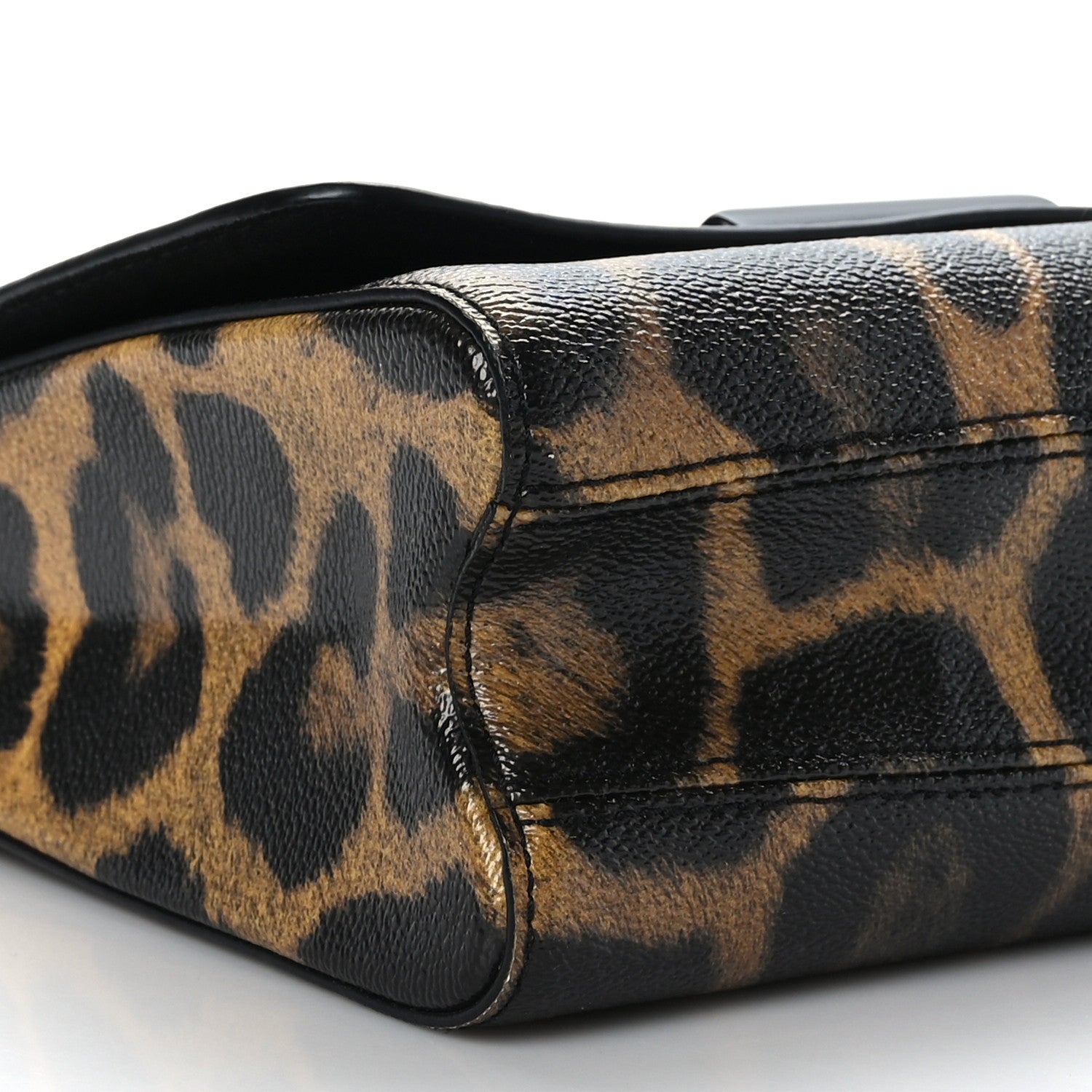 Louis Vuitton Calfskin Wild Animal Print Twist Shoulder Bag MM 8 of 9