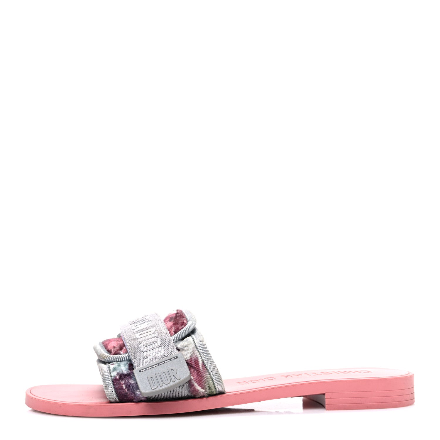 Christian Dior Canvas Nylon Camouflage Dio(r)evolution Mule Slide Sandals 36 Willow Green 1 of 11