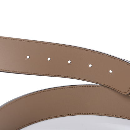 Gucci GG Supreme Monogram Suede Dionysus 40mm Belt 90 36 Beige Taupe 4 of 6